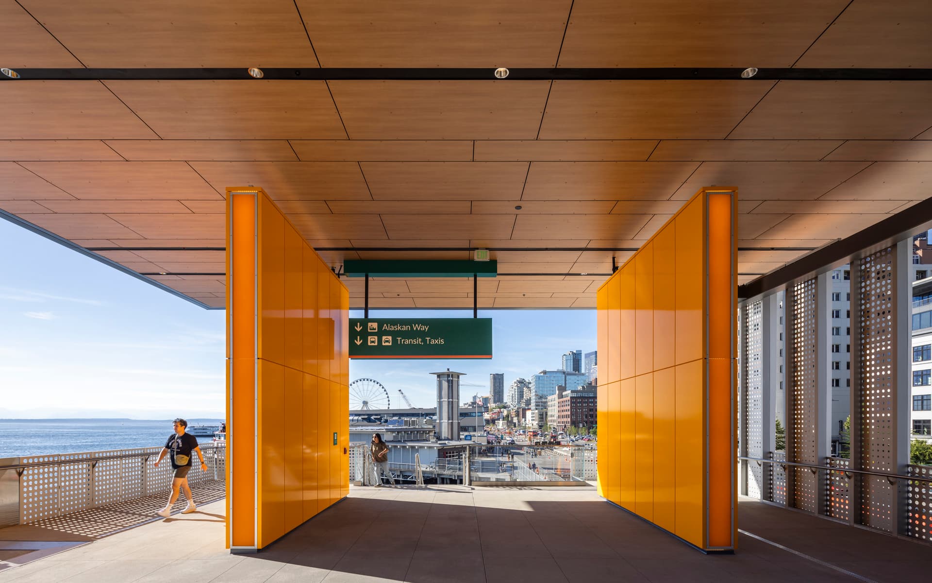 Coleman Dock, NBBJ, Seattle, Seattle Ferry Terminal, WA, civic, downtown Seattle, ferry, ferry dock
Coleman Dock, NBBJ, Seattle, Seattle Ferry Terminal, WA, civic, downtown Seattle, ferry, ferry dock