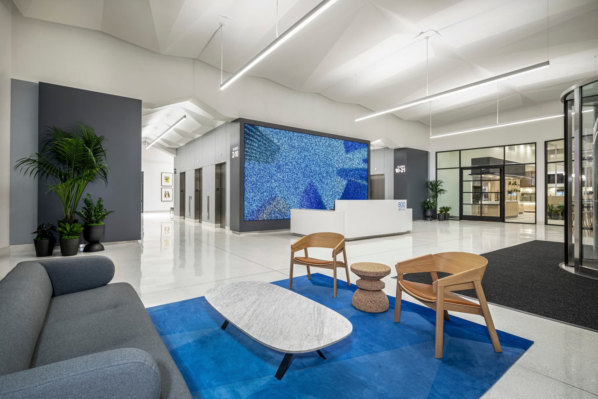 800 North Brand, CA, ESI Design, Glendale, NBBJ Studio, architectural photographer, beacon capital partners, caleb tkach, california, work space